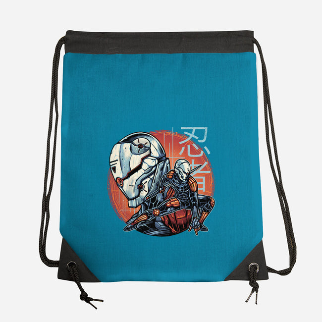 Forsaken Ninja-None-Drawstring-Bag-momma_gorilla