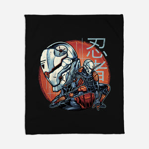 Forsaken Ninja-None-Fleece-Blanket-momma_gorilla
