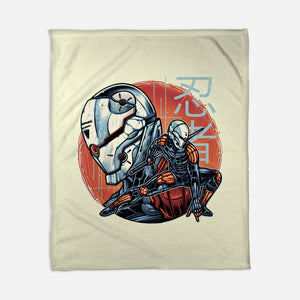 Forsaken Ninja-None-Fleece-Blanket-momma_gorilla