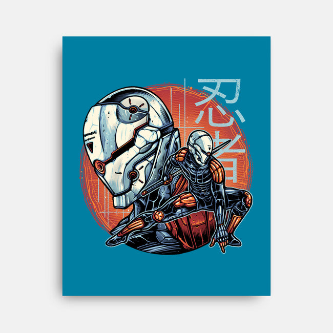 Forsaken Ninja-None-Stretched-Canvas-momma_gorilla