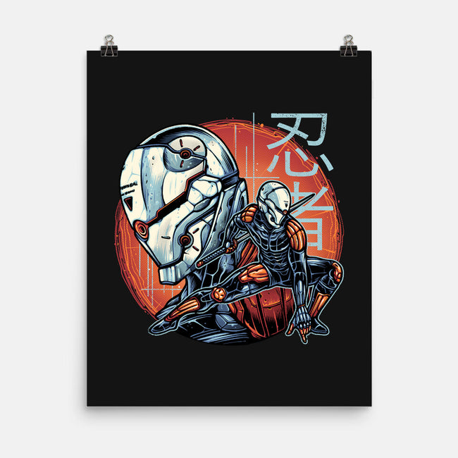 Forsaken Ninja-None-Matte-Poster-momma_gorilla