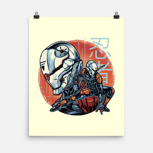 Forsaken Ninja-None-Matte-Poster-momma_gorilla