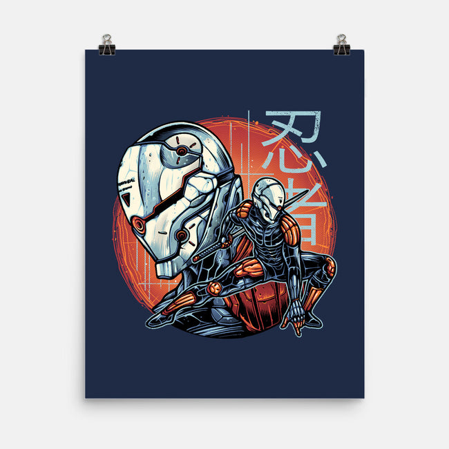 Forsaken Ninja-None-Matte-Poster-momma_gorilla