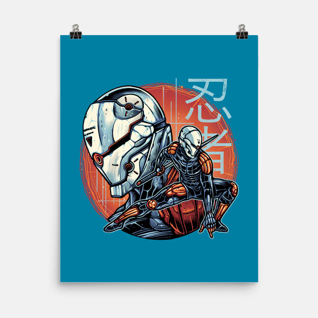 Forsaken Ninja-None-Matte-Poster-momma_gorilla