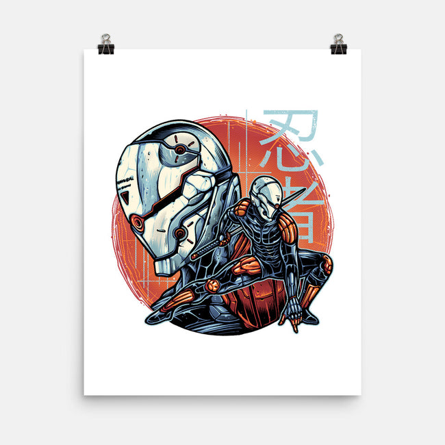 Forsaken Ninja-None-Matte-Poster-momma_gorilla