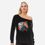 Forsaken Ninja-Womens-Off Shoulder-Sweatshirt-momma_gorilla