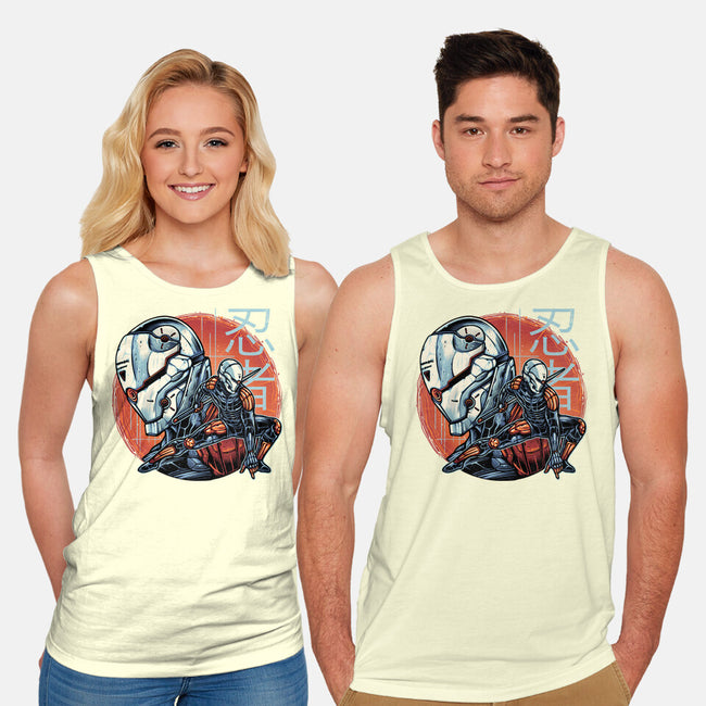Forsaken Ninja-Unisex-Basic-Tank-momma_gorilla