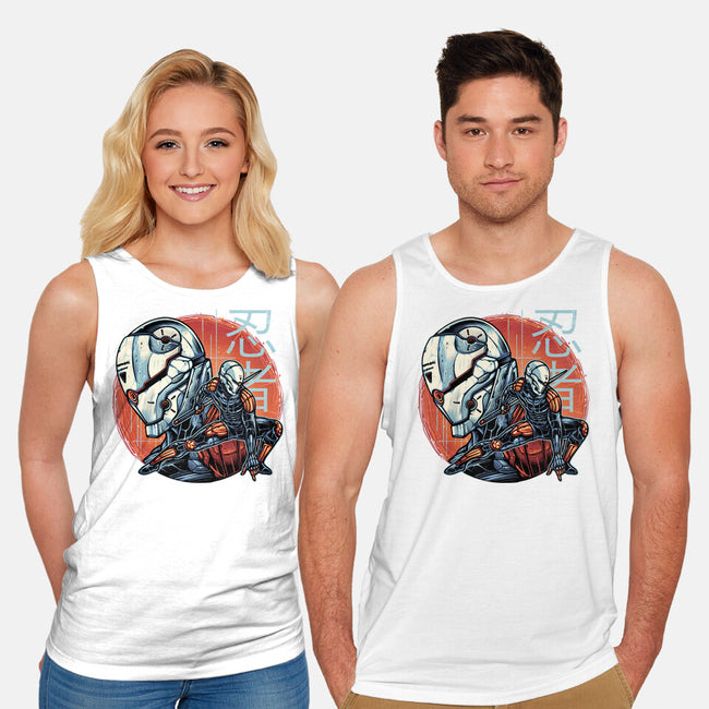 Forsaken Ninja-Unisex-Basic-Tank-momma_gorilla