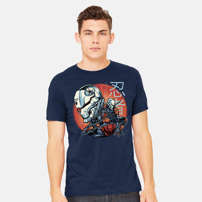 Forsaken Ninja-Mens-Heavyweight-Tee-momma_gorilla