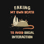 Avoiding Social Interaction-Womens-Off Shoulder-Sweatshirt-kg07