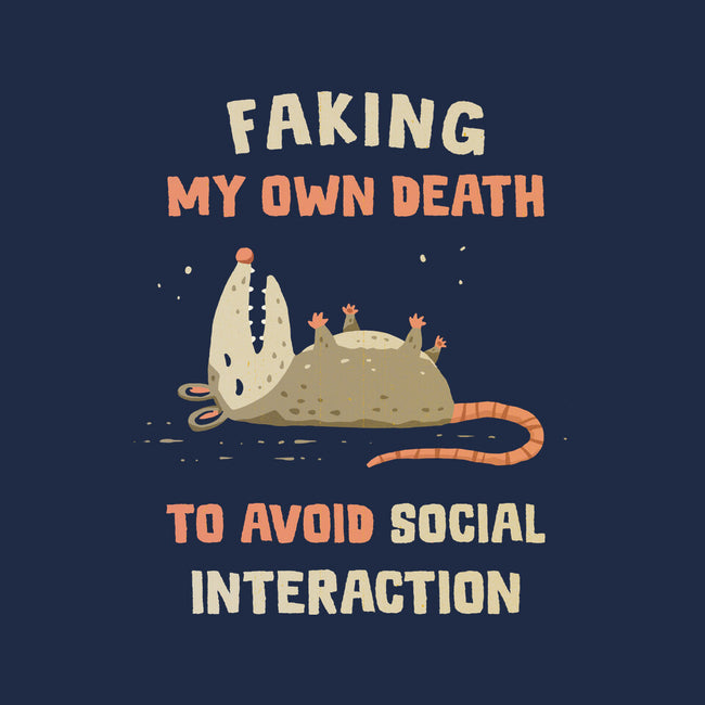 Avoiding Social Interaction-None-Adjustable Tote-Bag-kg07