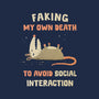 Avoiding Social Interaction-Womens-Basic-Tee-kg07
