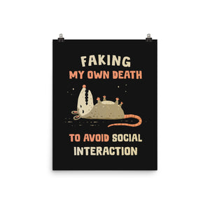 Avoiding Social Interaction