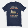 Avoiding Social Interaction-Womens-Fitted-Tee-kg07
