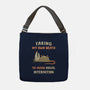 Avoiding Social Interaction-None-Adjustable Tote-Bag-kg07