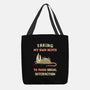Avoiding Social Interaction-None-Basic Tote-Bag-kg07