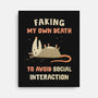 Avoiding Social Interaction-None-Stretched-Canvas-kg07