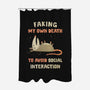 Avoiding Social Interaction-None-Polyester-Shower Curtain-kg07