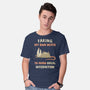 Avoiding Social Interaction-Mens-Basic-Tee-kg07
