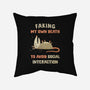 Avoiding Social Interaction-None-Removable Cover w Insert-Throw Pillow-kg07