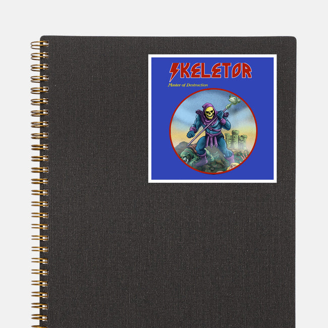 Skeletor Master Of Destruction-None-Glossy-Sticker-Diego Gurgell