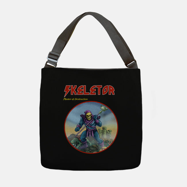 Skeletor Master Of Destruction-None-Adjustable Tote-Bag-Diego Gurgell