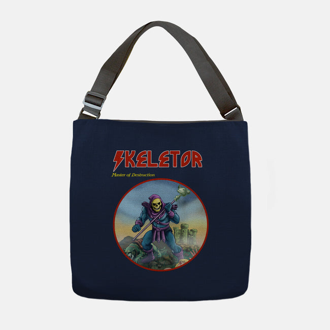 Skeletor Master Of Destruction-None-Adjustable Tote-Bag-Diego Gurgell