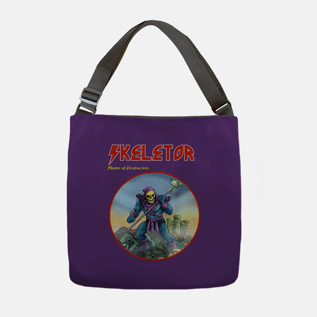 Skeletor Master Of Destruction-None-Adjustable Tote-Bag-Diego Gurgell