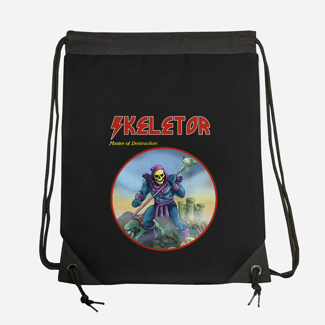 Skeletor Master Of Destruction-None-Drawstring-Bag-Diego Gurgell