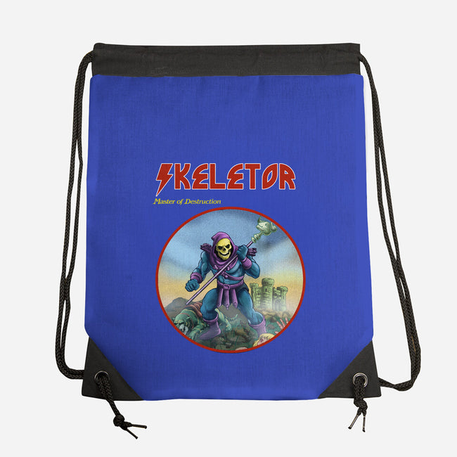 Skeletor Master Of Destruction-None-Drawstring-Bag-Diego Gurgell