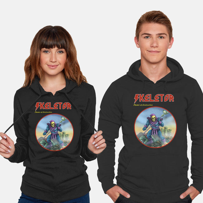 Skeletor Master Of Destruction-Unisex-Pullover-Sweatshirt-Diego Gurgell