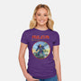 Skeletor Master Of Destruction-Womens-Fitted-Tee-Diego Gurgell