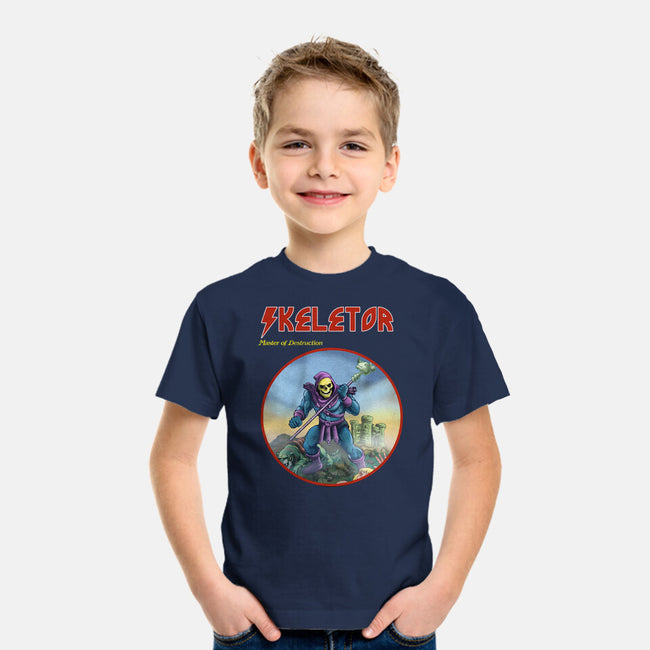Skeletor Master Of Destruction-Youth-Basic-Tee-Diego Gurgell