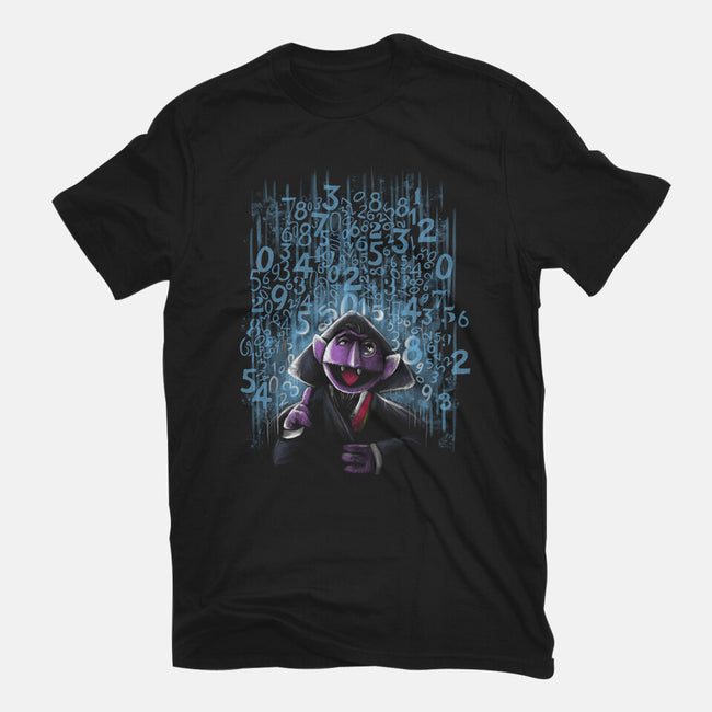 It's Raining Numbers-Unisex-Basic-Tee-zascanauta