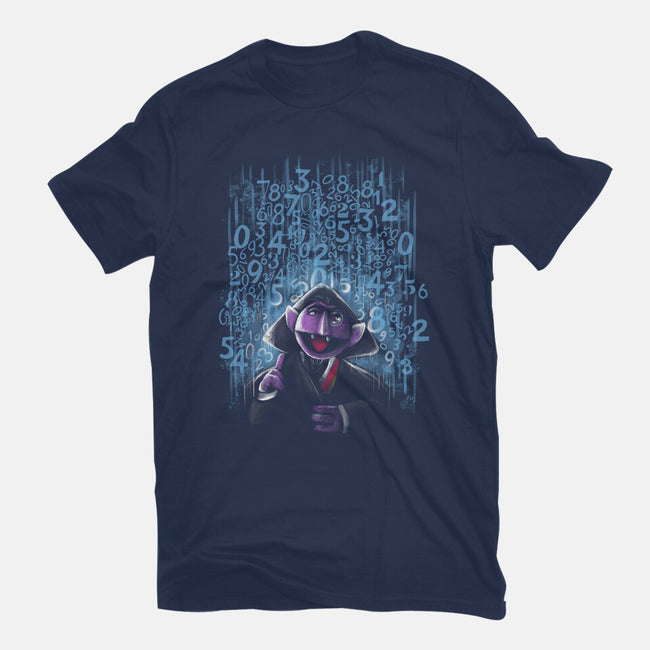 It's Raining Numbers-Mens-Basic-Tee-zascanauta