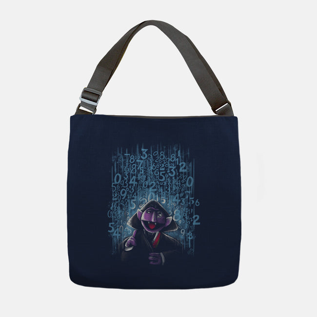 It's Raining Numbers-None-Adjustable Tote-Bag-zascanauta