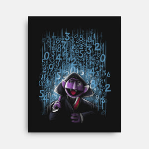 It's Raining Numbers-None-Stretched-Canvas-zascanauta