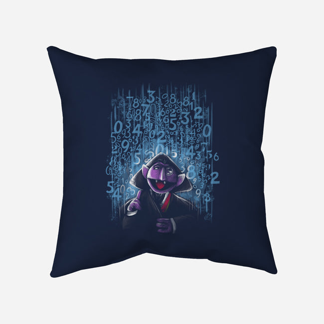 It's Raining Numbers-None-Removable Cover w Insert-Throw Pillow-zascanauta
