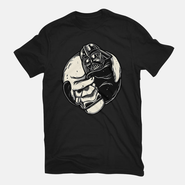 Black And White Cats-Womens-Basic-Tee-momma_gorilla