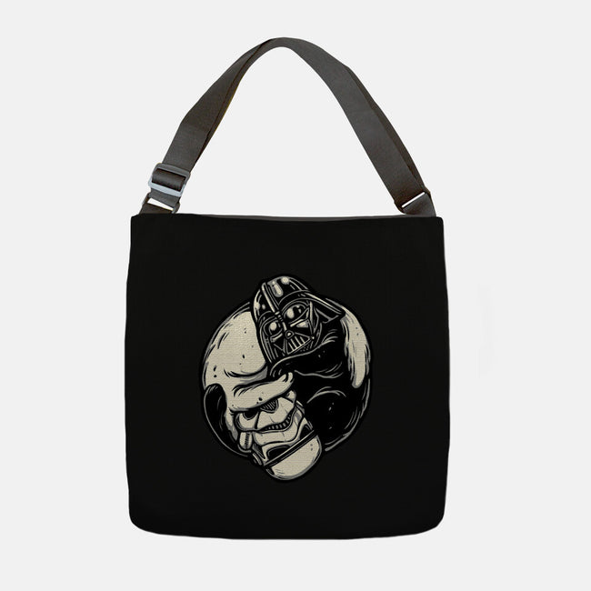 Black And White Cats-None-Adjustable Tote-Bag-momma_gorilla
