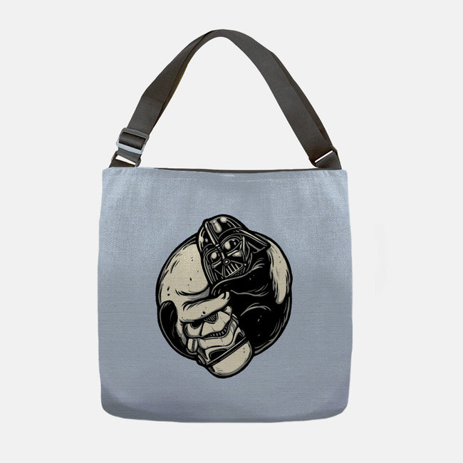Black And White Cats-None-Adjustable Tote-Bag-momma_gorilla