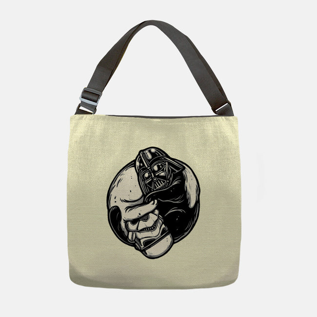 Black And White Cats-None-Adjustable Tote-Bag-momma_gorilla