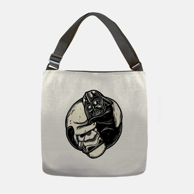 Black And White Cats-None-Adjustable Tote-Bag-momma_gorilla