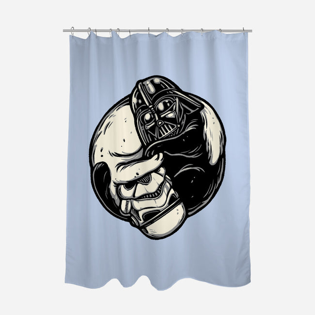 Black And White Cats-None-Polyester-Shower Curtain-momma_gorilla