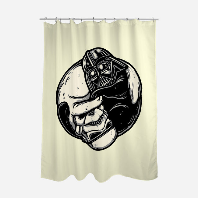 Black And White Cats-None-Polyester-Shower Curtain-momma_gorilla