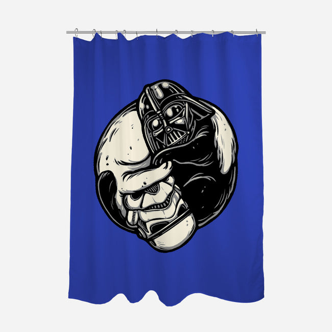 Black And White Cats-None-Polyester-Shower Curtain-momma_gorilla