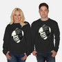 Black And White Cats-Unisex-Crew Neck-Sweatshirt-momma_gorilla