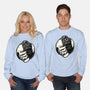 Black And White Cats-Unisex-Crew Neck-Sweatshirt-momma_gorilla
