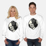 Black And White Cats-Unisex-Crew Neck-Sweatshirt-momma_gorilla
