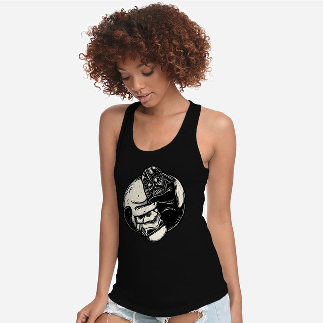 Black And White Cats-Womens-Racerback-Tank-momma_gorilla
